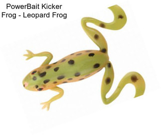 PowerBait Kicker Frog - Leopard Frog