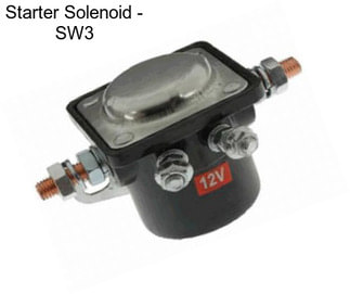 Starter Solenoid - SW3