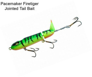 Pacemaker Firetiger Jointed Tail Bait