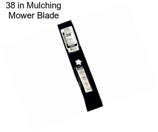 38 in Mulching Mower Blade