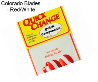 Colorado Blades - Red/White