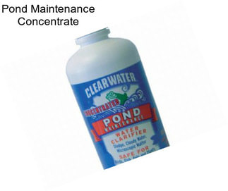 Pond Maintenance Concentrate