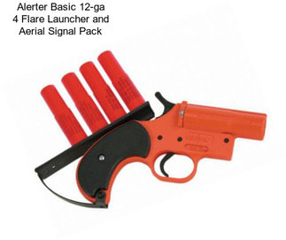 Alerter Basic 12-ga 4 Flare Launcher and Aerial Signal Pack