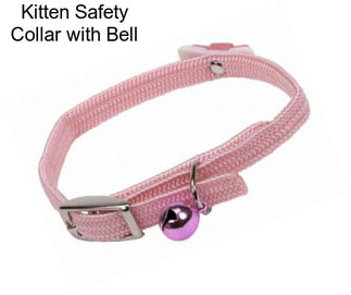 Kitten Safety Collar with Bell