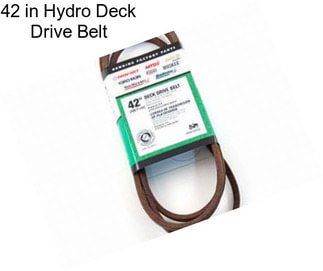 42 in Hydro Deck Drive Belt