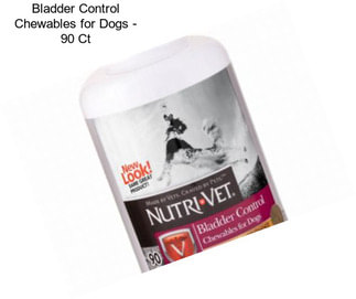 Bladder Control Chewables for Dogs - 90 Ct