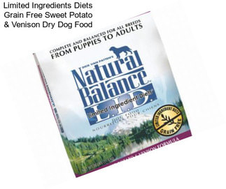 Limited Ingredients Diets Grain Free Sweet Potato & Venison Dry Dog Food