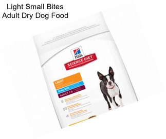 Light Small Bites Adult Dry Dog Food