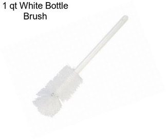 1 qt White Bottle Brush