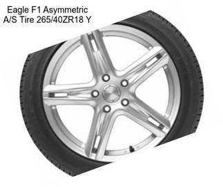 Eagle F1 Asymmetric A/S Tire 265/40ZR18 Y