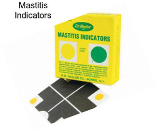 Mastitis Indicators