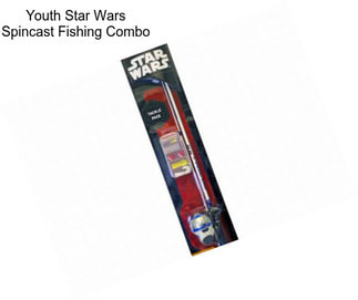 Youth Star Wars Spincast Fishing Combo