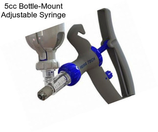 5cc Bottle-Mount Adjustable Syringe