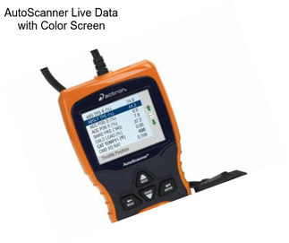 AutoScanner Live Data with Color Screen
