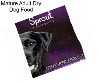 Mature Adult Dry Dog Food