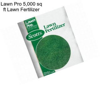 Lawn Pro 5,000 sq ft Lawn Fertilizer