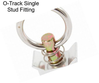 O-Track Single Stud Fitting