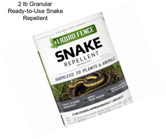 2 lb Granular Ready-to-Use Snake Repellent