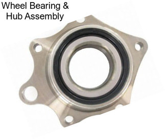 Wheel Bearing & Hub Assembly