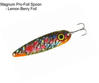 Magnum Pro-Foil Spoon - Lemon Berry Foil