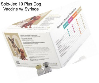 Solo-Jec 10 Plus Dog Vaccine w/ Syringe