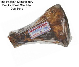 The Paddler 12 in Hickory Smoked Beef Shoulder Dog Bone