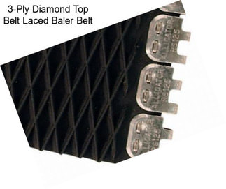 3-Ply Diamond Top Belt Laced Baler Belt