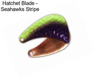 Hatchet Blade - Seahawks Stripe