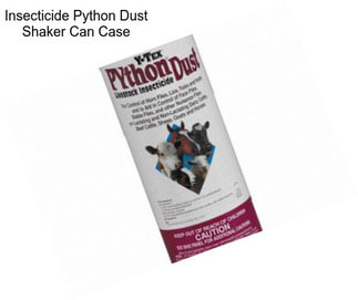 Insecticide Python Dust Shaker Can Case