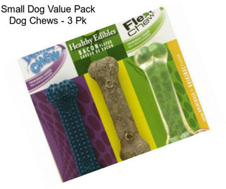 Small Dog Value Pack Dog Chews - 3 Pk