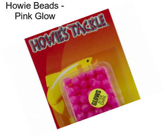 Howie Beads - Pink Glow
