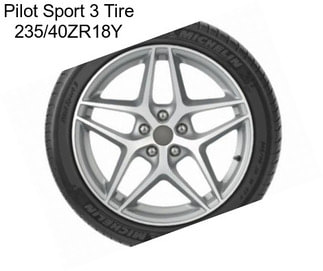 Pilot Sport 3 Tire 235/40ZR18Y