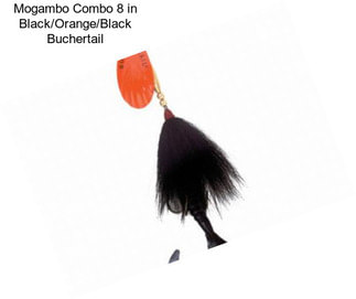 Mogambo Combo 8 in Black/Orange/Black Buchertail