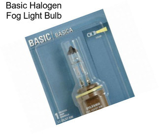 Basic Halogen Fog Light Bulb