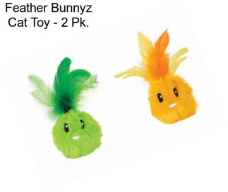 Feather Bunnyz Cat Toy - 2 Pk.