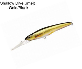 Shallow Dive Smelt - Gold/Black