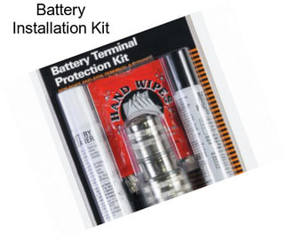 Battery Installation Kit