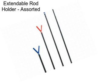 Extendable Rod Holder - Assorted