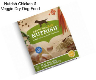 Nutrish Chicken & Veggie Dry Dog Food