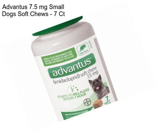 Advantus 7.5 mg Small Dogs Soft Chews - 7 Ct