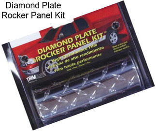 Diamond Plate Rocker Panel Kit