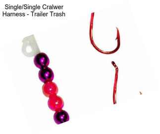 Single/Single Cralwer Harness - Trailer Trash