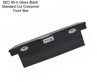 SEC 69 in Gloss Black Standard Cut Crossover Truck Box