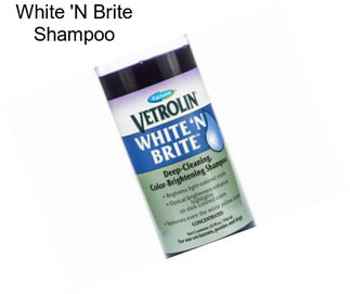 White \'N Brite Shampoo
