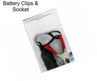 Battery Clips & Socket