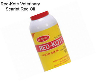 Red-Kote Veterinary Scarlet Red Oil