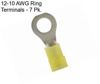 12-10 AWG Ring Terminals - 7 Pk.