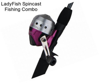 LadyFish Spincast Fishing Combo