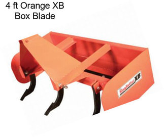 4 ft Orange XB Box Blade