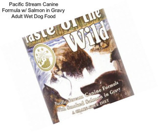 Pacific Stream Canine Formula w/ Salmon in Gravy Adult Wet Dog Food